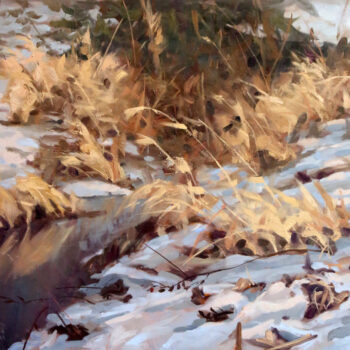 Teoksen nimi: Talvinen piennar, osa 3