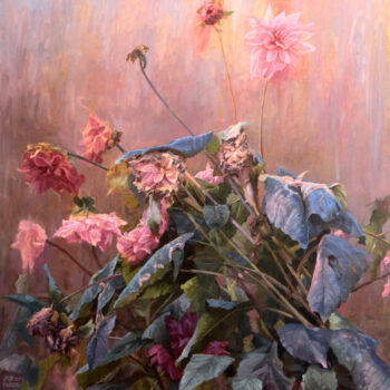 Teoksen nimi: Jäätynyt Daalia