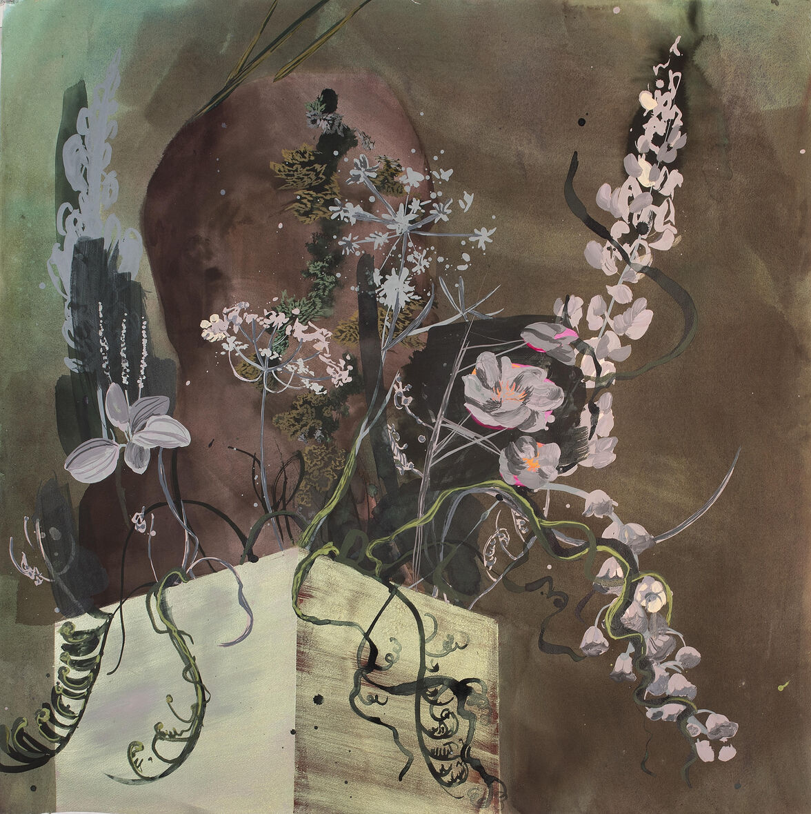 Muistomerkki: Lupiini ja kurtturuusu