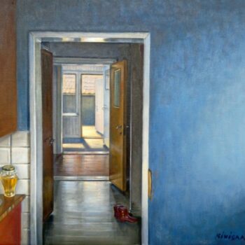 Name of the work: Blue wall