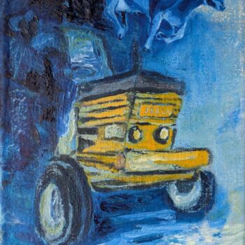 Name of the work: Lehmä lentää myrskyn edellä