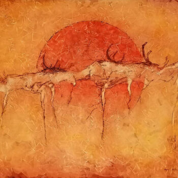 Teoksen nimi: Aurinkoasetelma IV