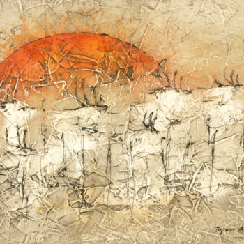 Teoksen nimi: Valkoinen muotokuva V