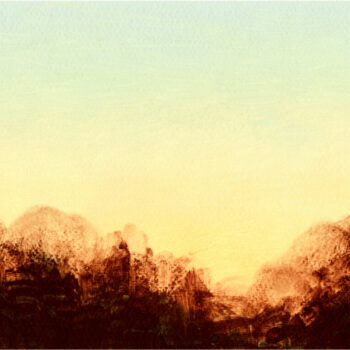 Teoksen nimi: maisemaluonnos 2022