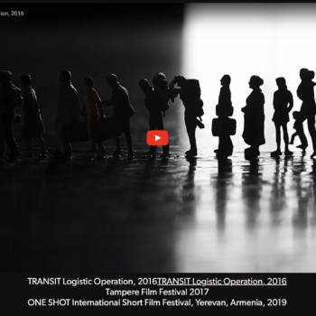 Name of the work: TRANSIT, Logistic Operation, 2017