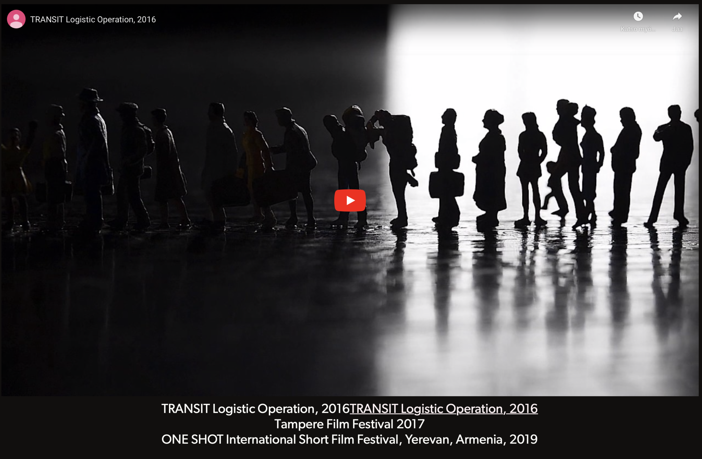 TRANSIT, Logistic Operation, 2017