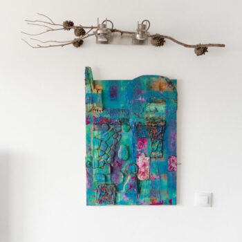 Teoksen nimi: Viaje azul (Sininen matka)