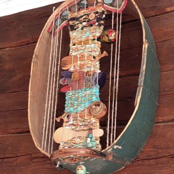 Teoksen nimi: Tilkkutoteemi ( Narrative Textile Selfie )