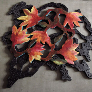 Teoksen nimi: Oranssi ikikukka