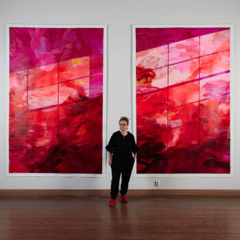 Teoksen nimi: Makuuhuoneen valot /  Bedroom Lights