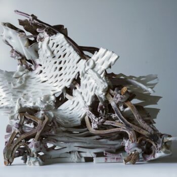 Name of the work: Dreams of ruins – white has fallen and all is still