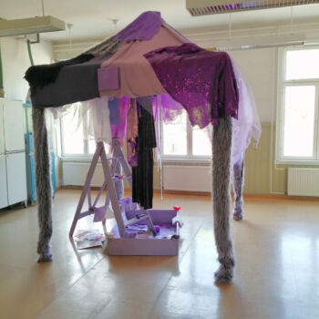 Name of the work: Violetti arkeologinen kaivaus 2021