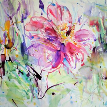 Name of the work: Peonies Garden Party 1