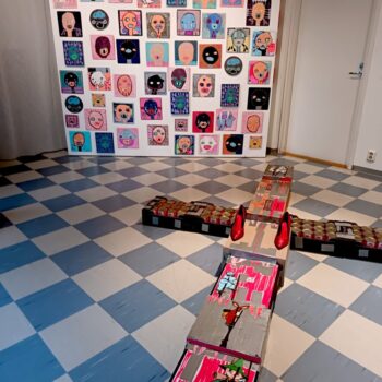 Teoksen nimi: ”Vulnerability (made in Spain etc.)” , 2025. Gallery Ars Libera.