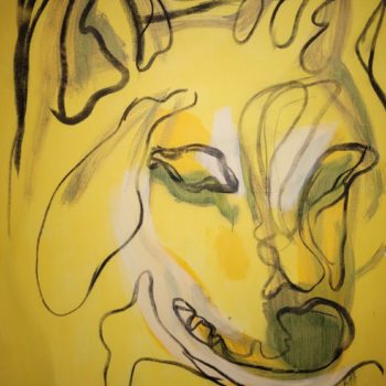 Name of the work: Yellow wolf