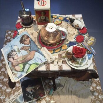 Teoksen nimi: Pöytä kahdelle