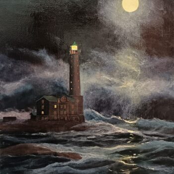 Name of the work: Öinen myrsky Bengtskärillä