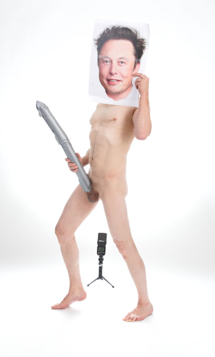 Self portrait as Elon Musk