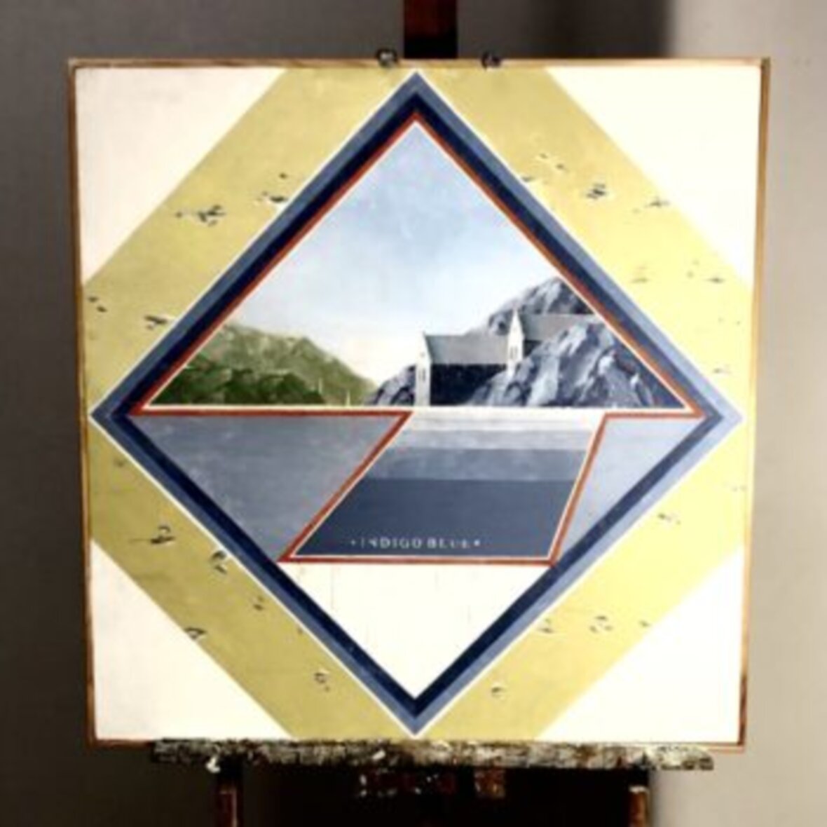 Teoksen nimi: INDIGO BLUE