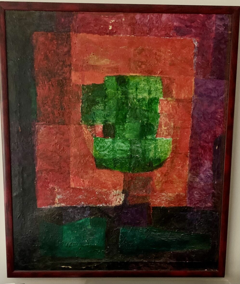 Puu ja auringonlasku