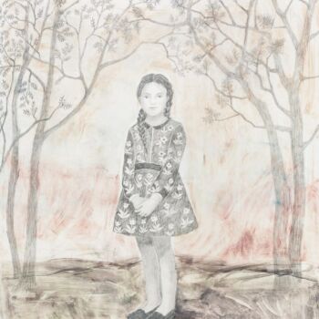 Teoksen nimi: Muotokuva metsässä II