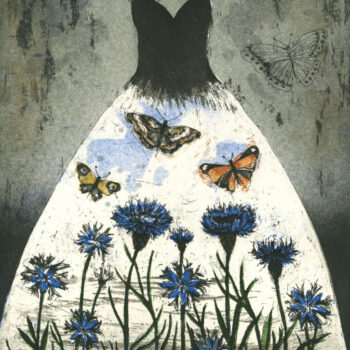 Teoksen nimi: Ruiskukkapuku