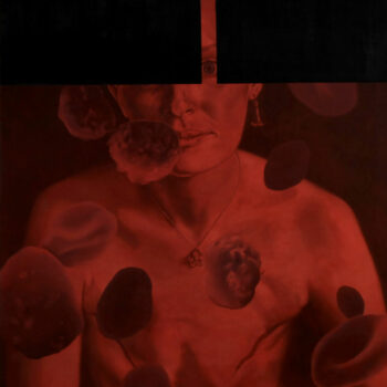 Teoksen nimi: Every breath (the red stare)