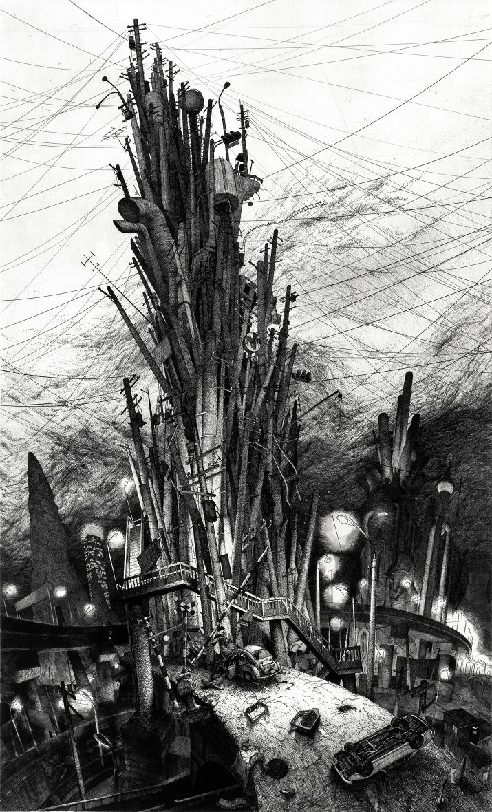 A BLACK TOWER