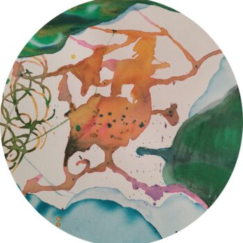 Name of the work: Pyhä Yrjö ja lohikäärme I