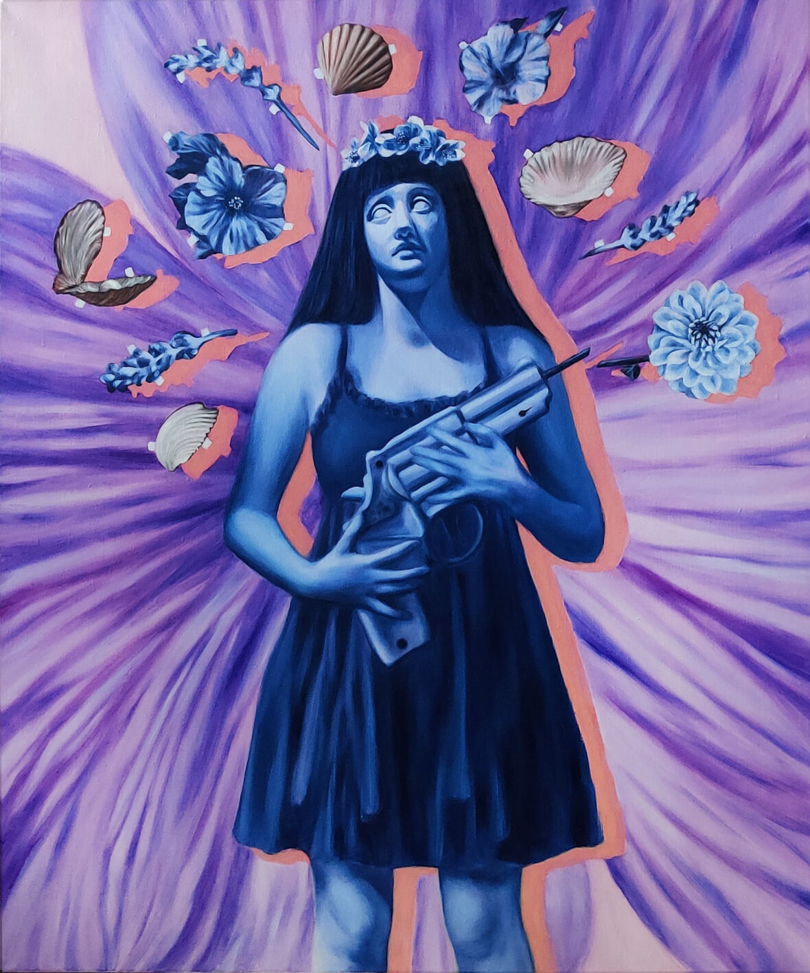 Madonna with a toy gun