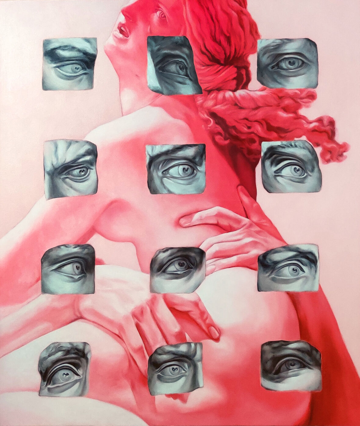 Proserpina and David´s gaze