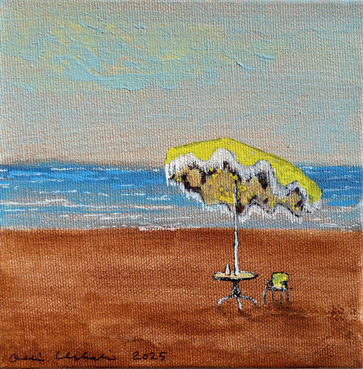 Kaunis päivä rannalla