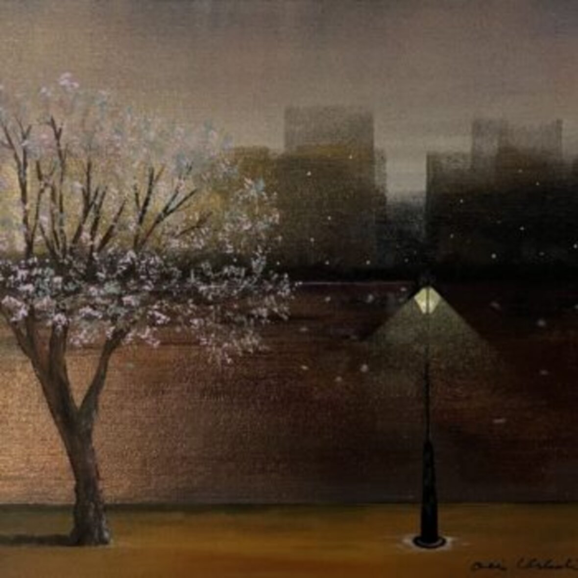 Teoksen nimi: Valoja yössä