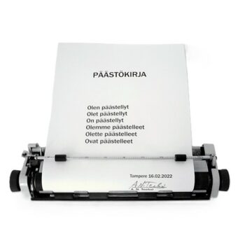 Teoksen nimi: Päästökirja