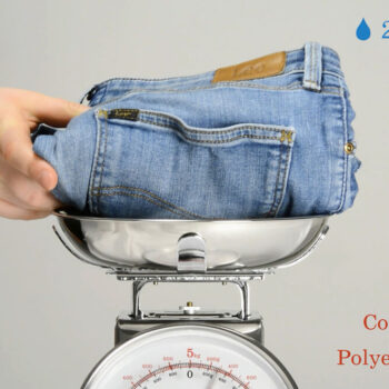 Name of the work: Pukineiden punnitus: Vuoden 2020 inventaarion pukineet, niiden polyesteri- ja puuvillakuitujen määrä sekä näiden kuitujen valmistuksen ja kankaankudonnan vedenkulutus