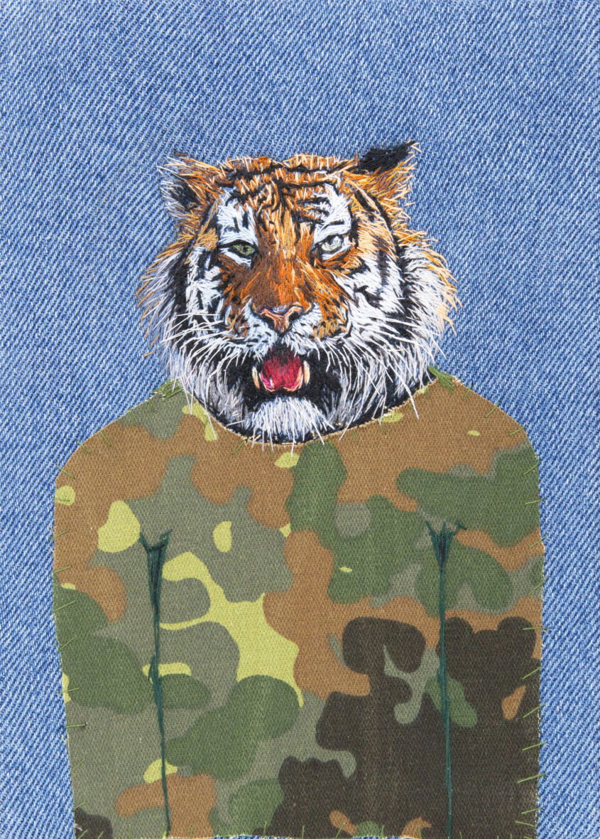 TigerBoy_86 (Self portrait as a Tiger 2)