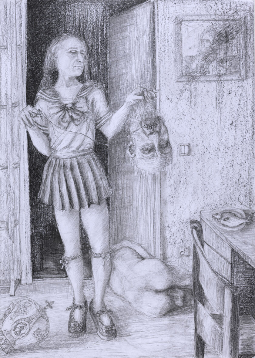 Self as Judith / Judit, omakuva