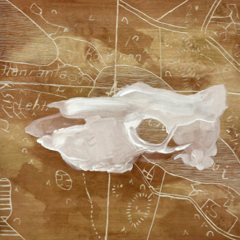 Name of the work: Memento mori, Miekkajärvi. ( a tribute to Georgia O´Keeffe)