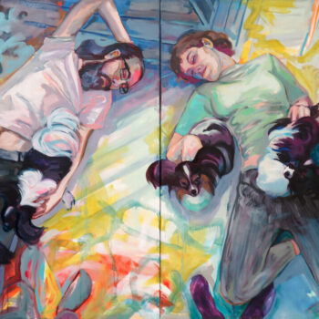 Teoksen nimi: Perhepotretti -diptyykki