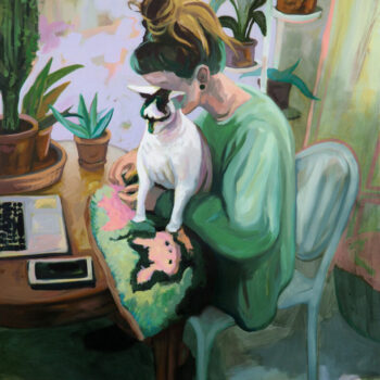 Teoksen nimi: Hyrri työskentelee