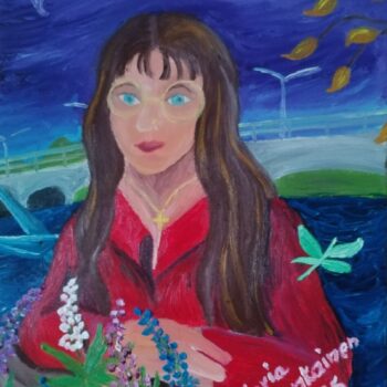 Name of the work: Jonkunlainen Mona Lisa – vapaaehtoisesti lapsettoman muotokuva, omakuva