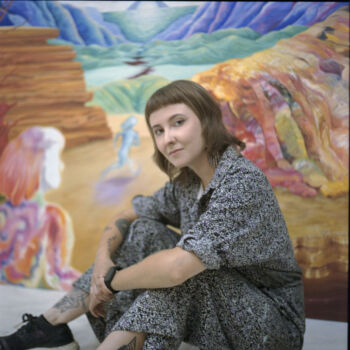 Artist portrait photograph of Heidi Forsman by Joel Petzold