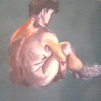 Name of the work: Alaston istuu