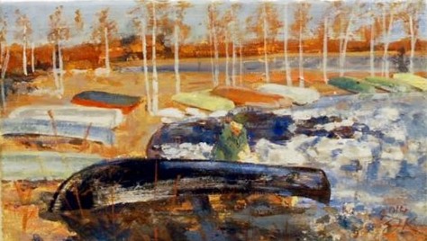 Kesään valmistautumista huhtikuussa