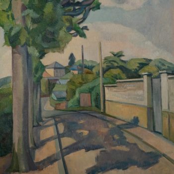 Teoksen nimi: Maisema Châtillonista 1952