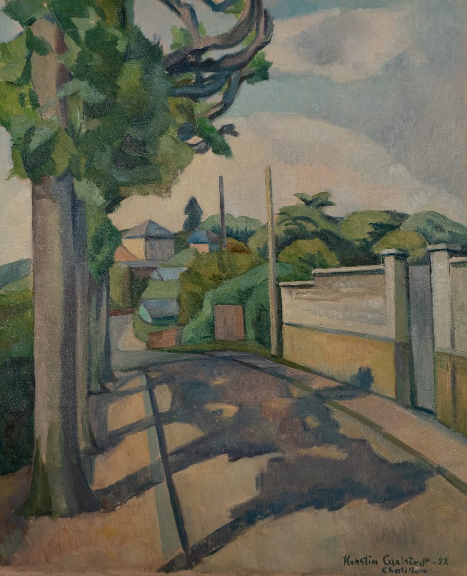 Maisema Châtillonista 1952