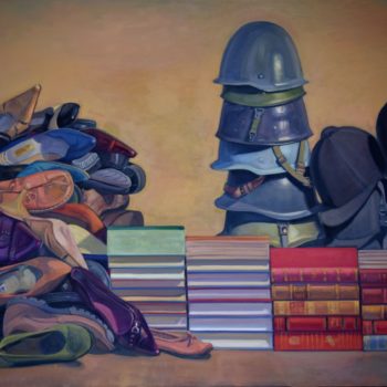 Teoksen nimi: Pushing together