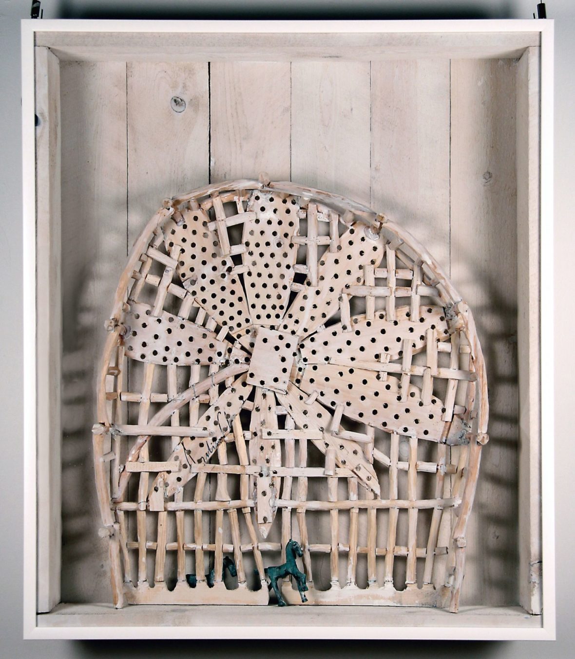 Hevoset menevät kesälaitumelle, 2009, koko K. 85 cm x L. 73 cm x 15 cm