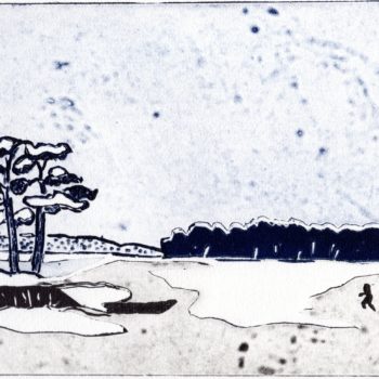 Teoksen nimi: Maisema, Landscape