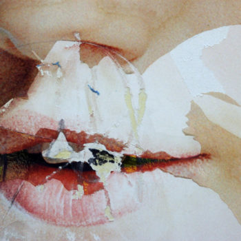 Teoksen nimi: Painted Mouth Urban-sarjasta/Urban Photo Series